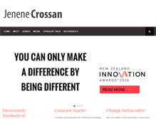 Tablet Screenshot of jenenecrossan.com